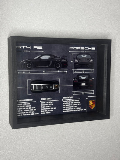 Porsche 911 GT4 RS Key Blueprint Frame