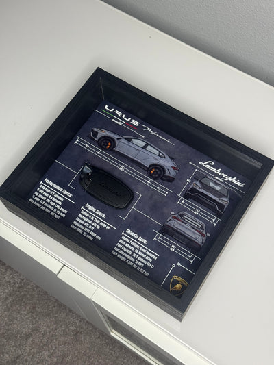 Lamborghini URUS Key Blueprint Frame