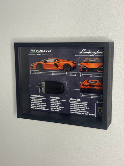 Lamborghini Revuelto Key Blueprint Frame