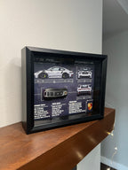 Porsche 911 GT3 RS (992) Key Blueprint Frame
