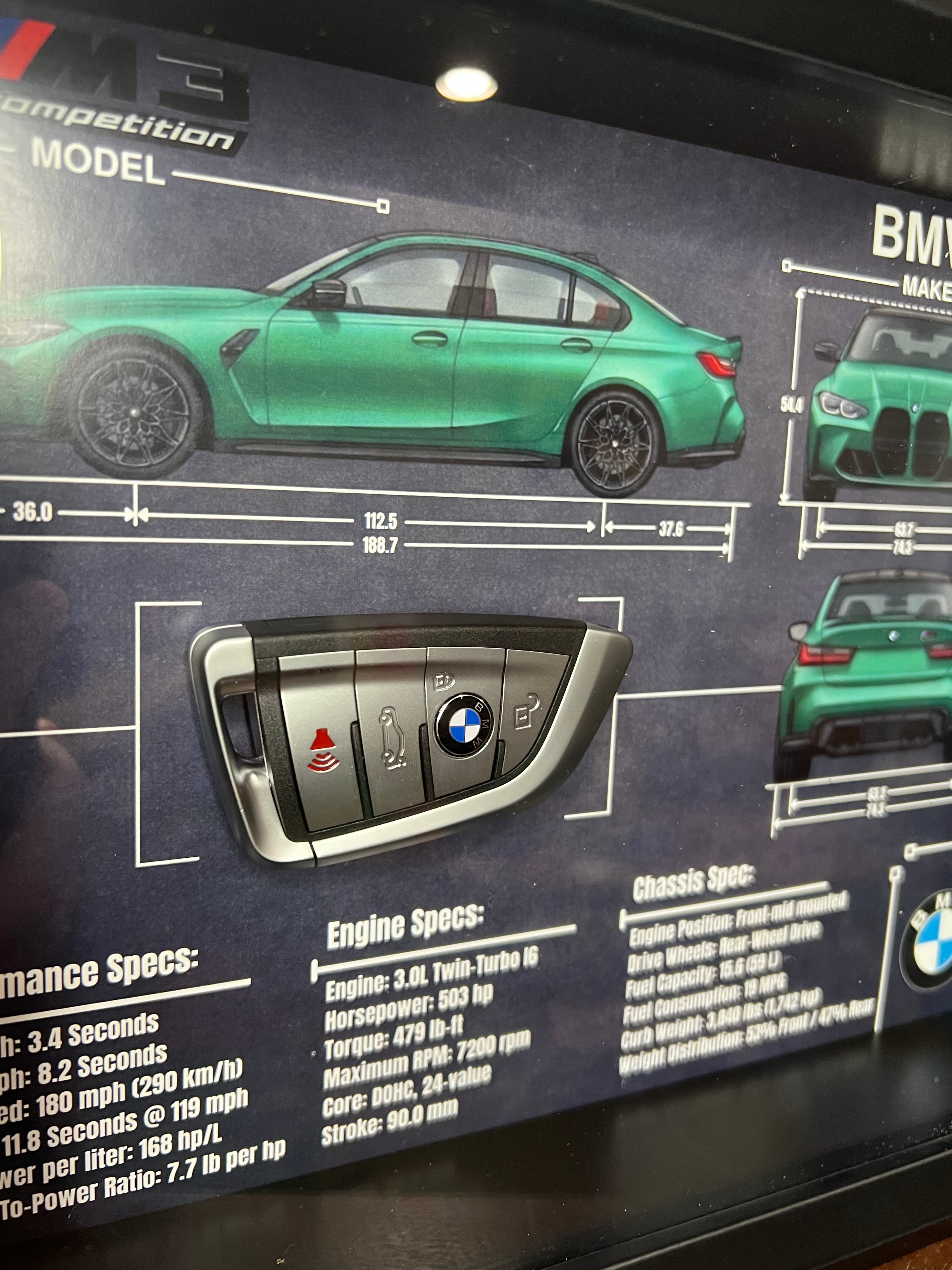 BMW M3 Competition Racing Green