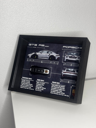 Porsche 911 GT3 RS (992) Key Blueprint Frame
