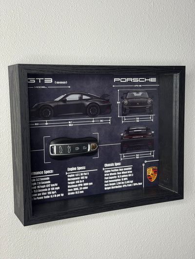 Porsche 911 GT3 (992) Key Blueprint Frame