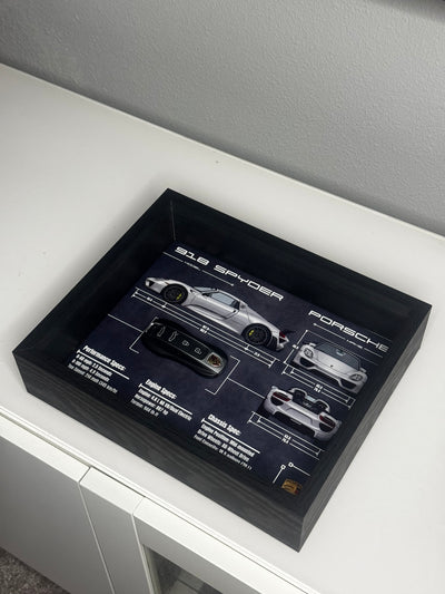 Porsche 918 Spyder Key Blueprint Frame