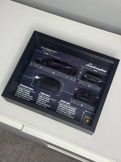 Lamborghini Huracan STO Key Blueprint Frame