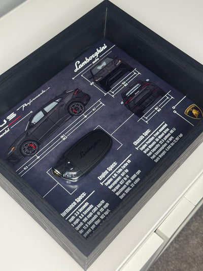 Lamborghini URUS Key Blueprint Frame