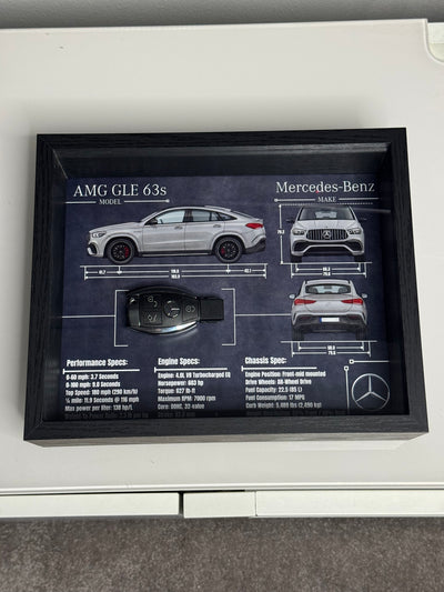 Mercedes-Benz AMG GLE 63s Key Blueprint Frame