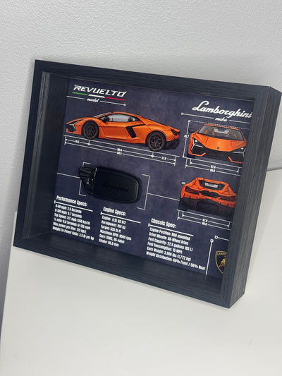 Lamborghini Revuelto Key Blueprint Frame