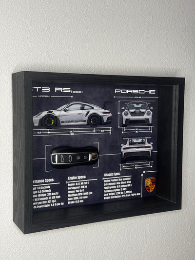 Porsche 911 GT3 RS (992) Key Blueprint Frame