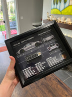 Porsche 918 Spyder Key Blueprint Frame