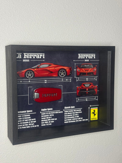 Ferrari LA Ferrari Key Blueprint Frame