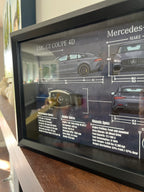 Mercedes-Benz AMG GT 4D Key Blueprint Frame
