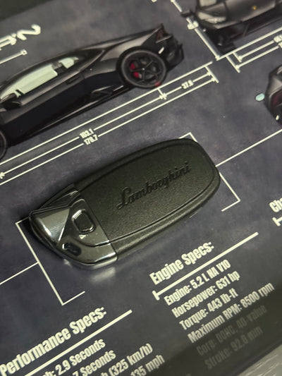 Lamborghini Huracan Key Blueprint Frame