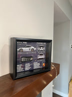 Porsche 911 GT4 RS Key Blueprint Frame