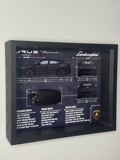 Lamborghini URUS Key Blueprint Frame