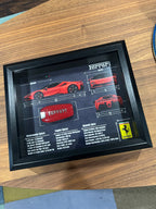 Ferrari SF90 Key Blueprint Frame