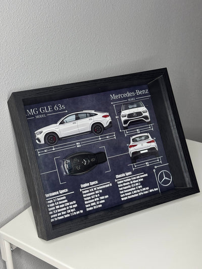 Mercedes-Benz AMG GLE 63s Key Blueprint Frame