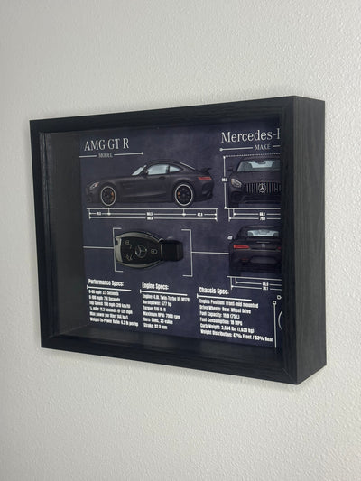 Mercedes-Benz AMG GT R Key Blueprint Frame