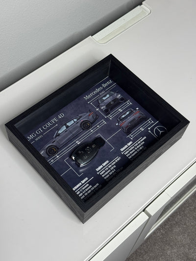 Mercedes-Benz AMG GT 4D Key Blueprint Frame