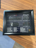 Lamborghini Aventador SVJ Key Blueprint Frame