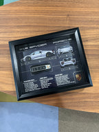 Porsche 918 Spyder Key Blueprint Frame