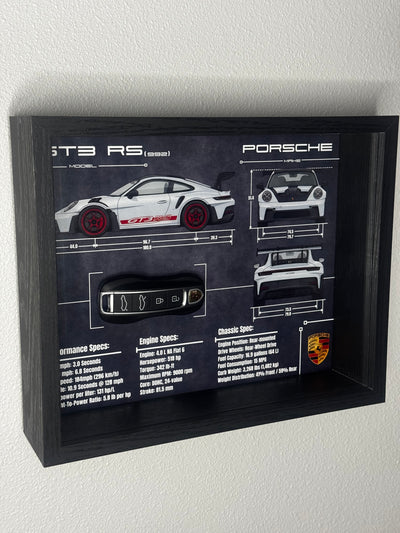 Porsche 911 GT3 RS (992) Key Blueprint Frame