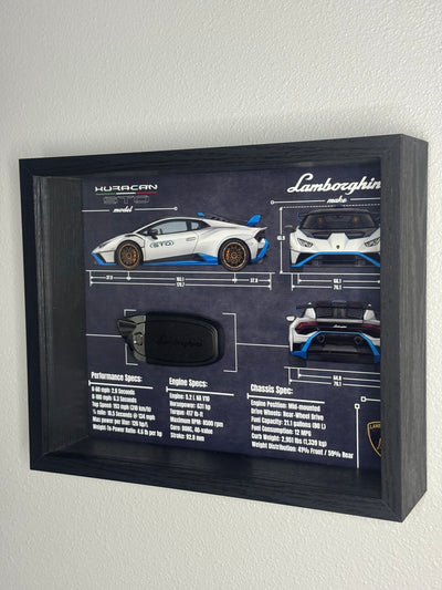Lamborghini Huracan STO Key Blueprint Frame