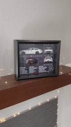 Mercedes-Benz AMG GT 4D Key Blueprint Frame
